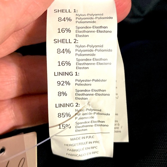 CUPSHE Foil Blink swimsuit, One Piece,Sz M, Gold metallic foil embellishment,NWT - Picture 11 of 16